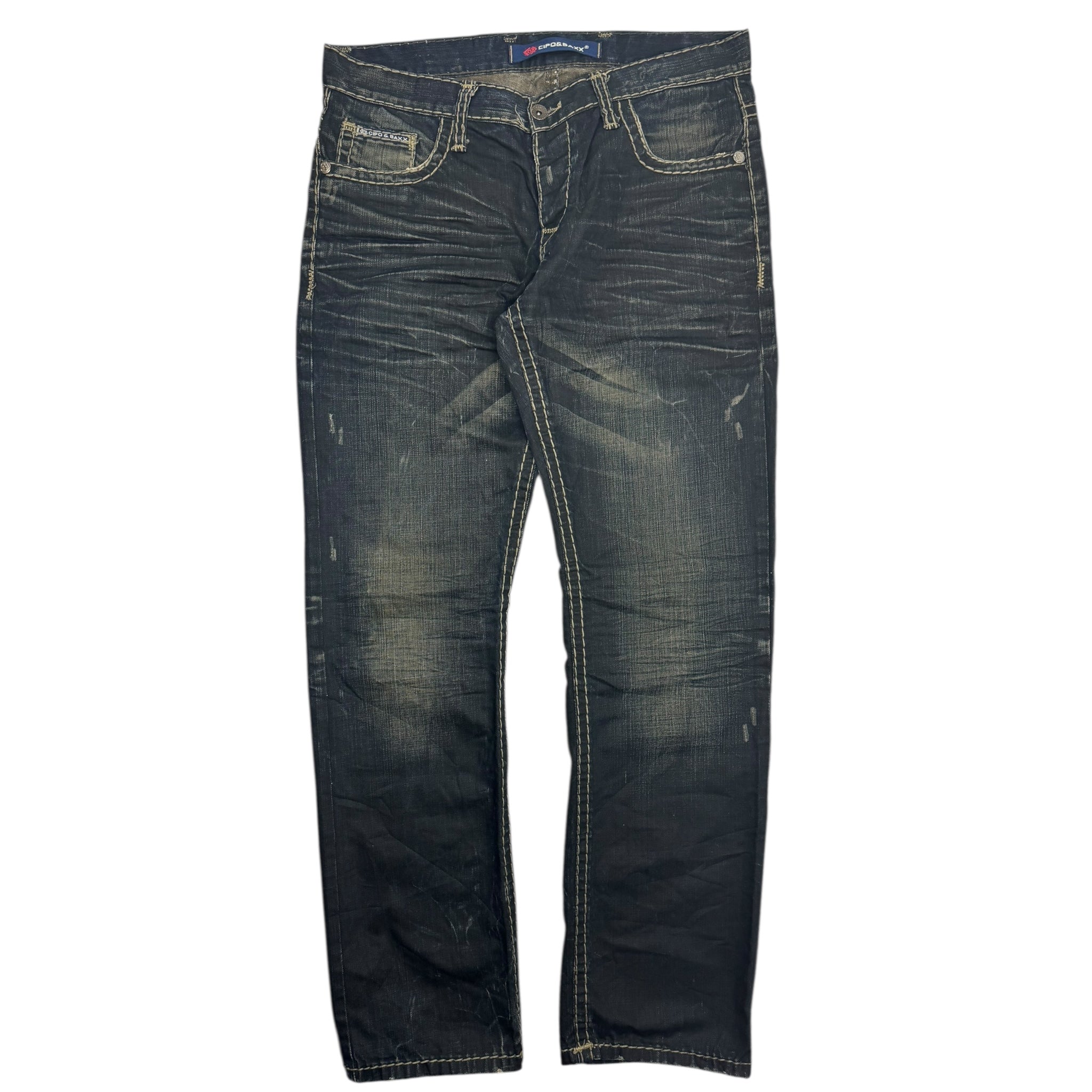 Y2K Cipo & Baxx Dark Wash Bottoms