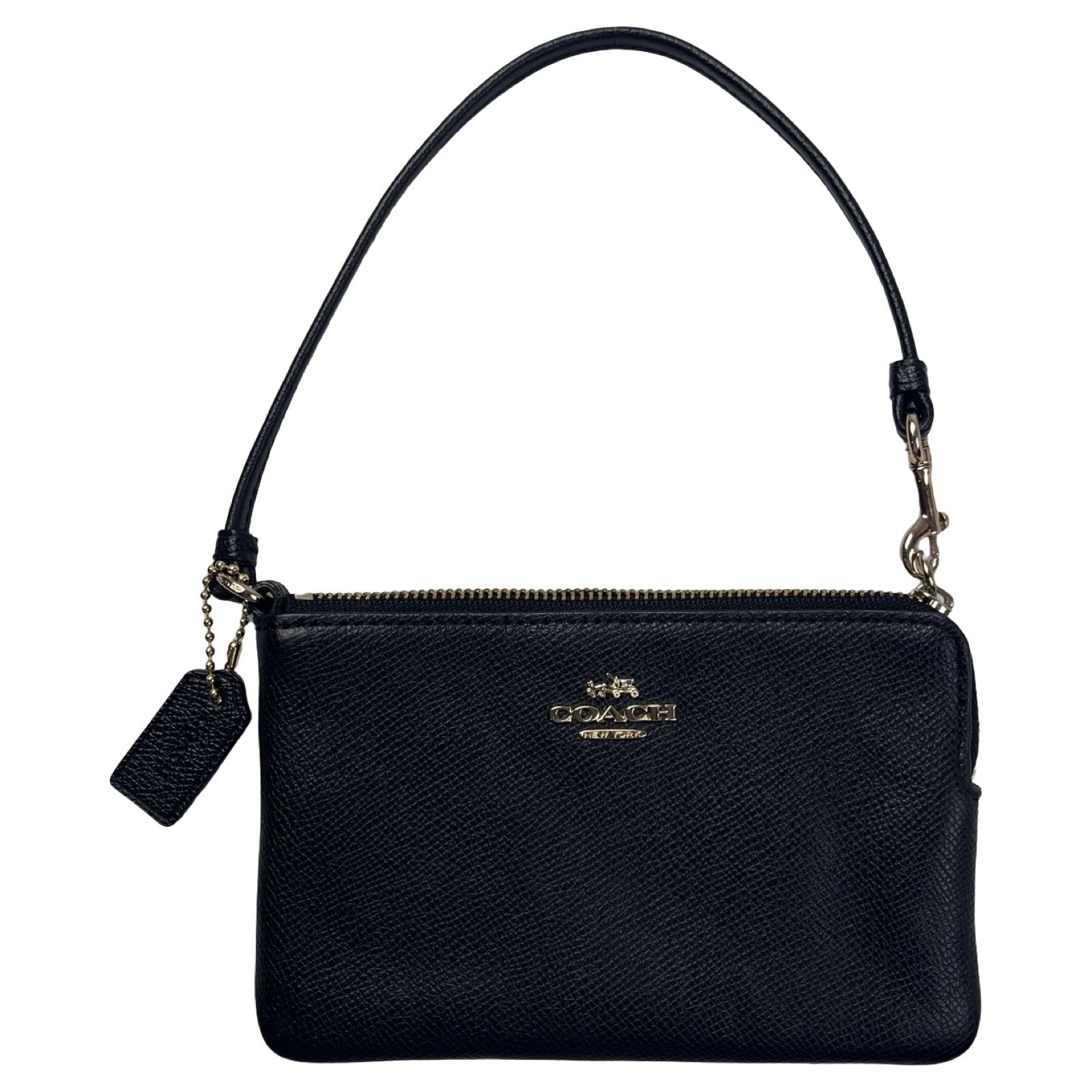 (W) Y2K Coach Nolita 19 Wristlet Black