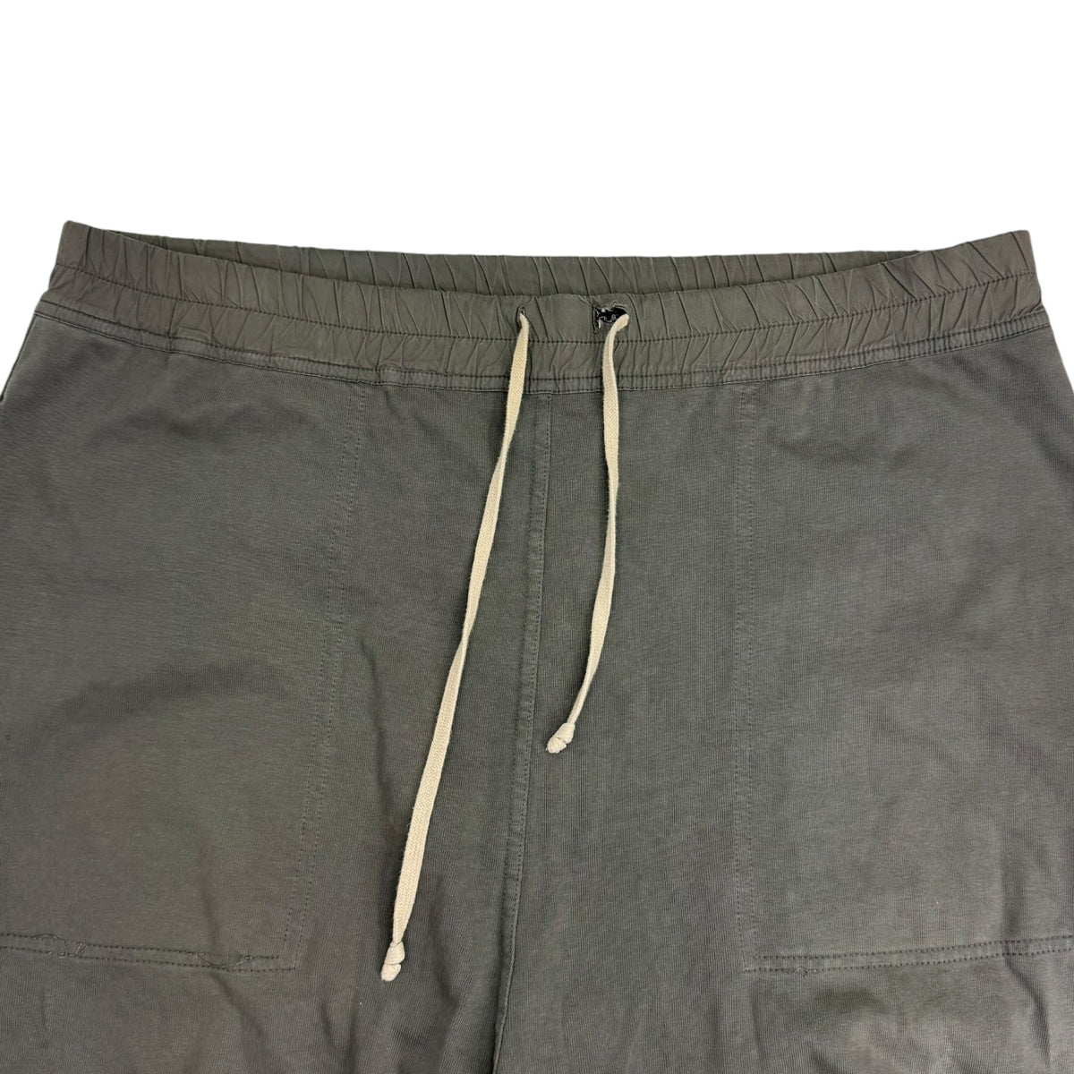 Rick Owens DRKSHDW Drop Crotch Cropped Shorts Dust