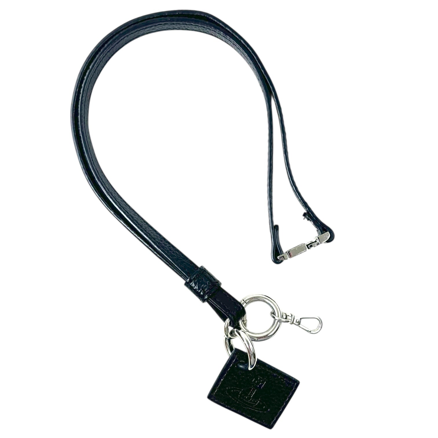 Vivienne Westwood Leather Lanyard Black