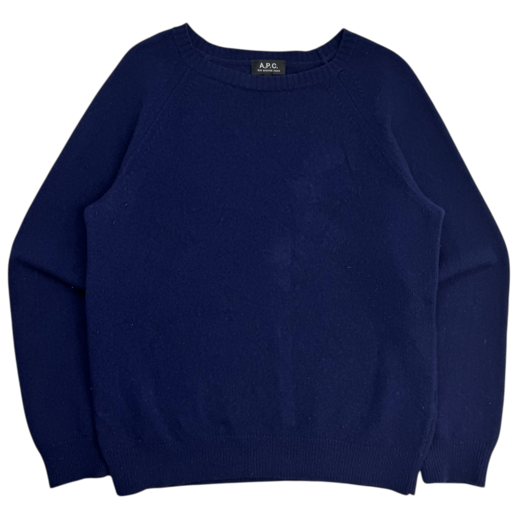 A.P.C Rue Madame Paris Merino Wool Crewneck