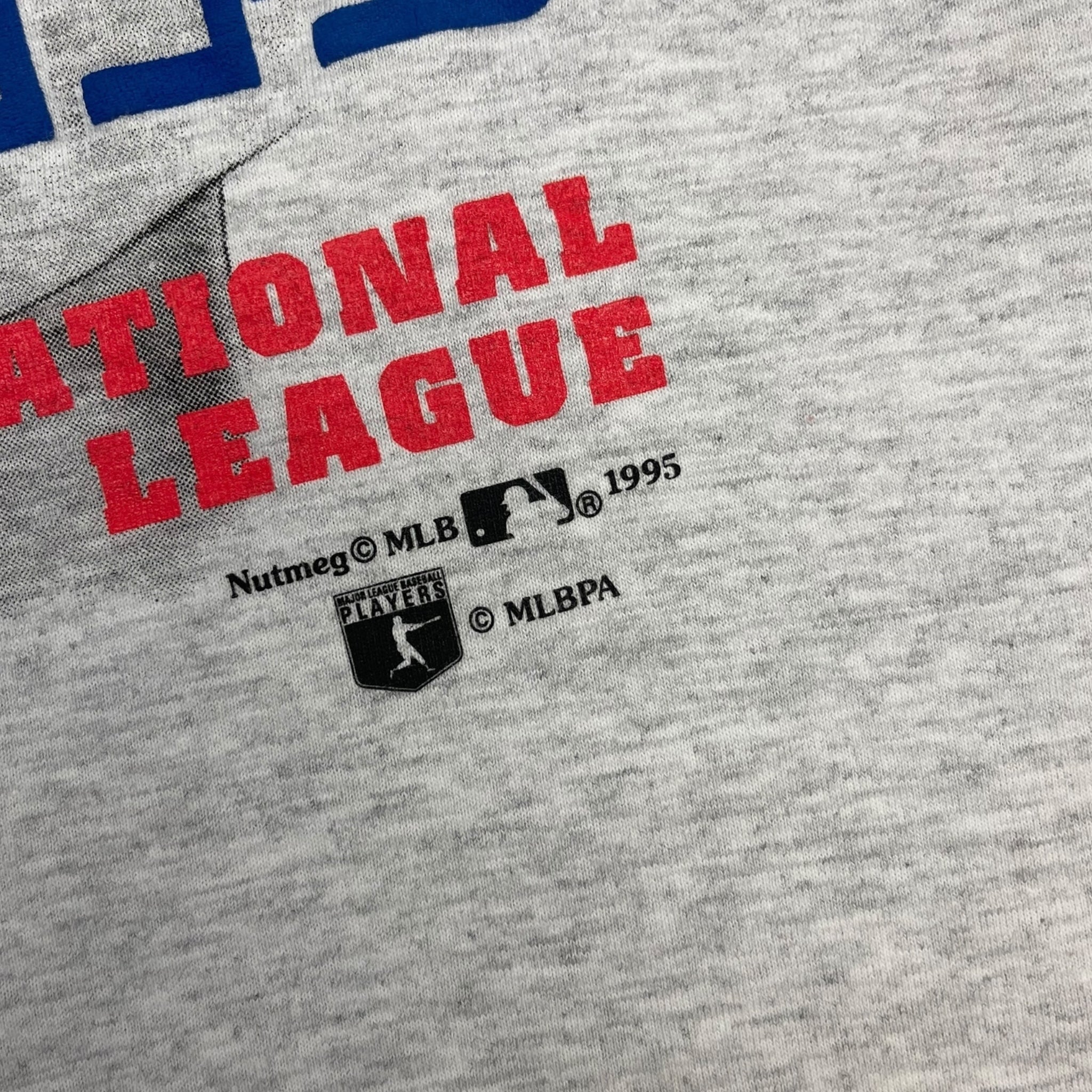 1995 LA Dodgers Hideo Nomo Nutmeg T-Shirt Heather Grey