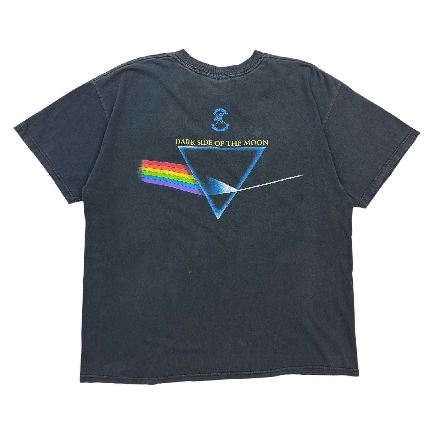 2001 Pink Floyd Dark Side Of The Moon Tee Faded Black