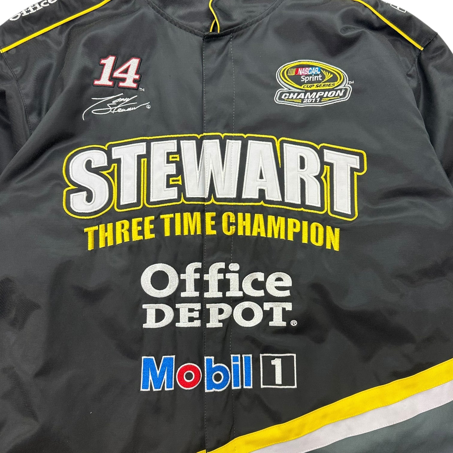 Vintage NASCAR Tony Stewart Sprint Cup Champion Jacket