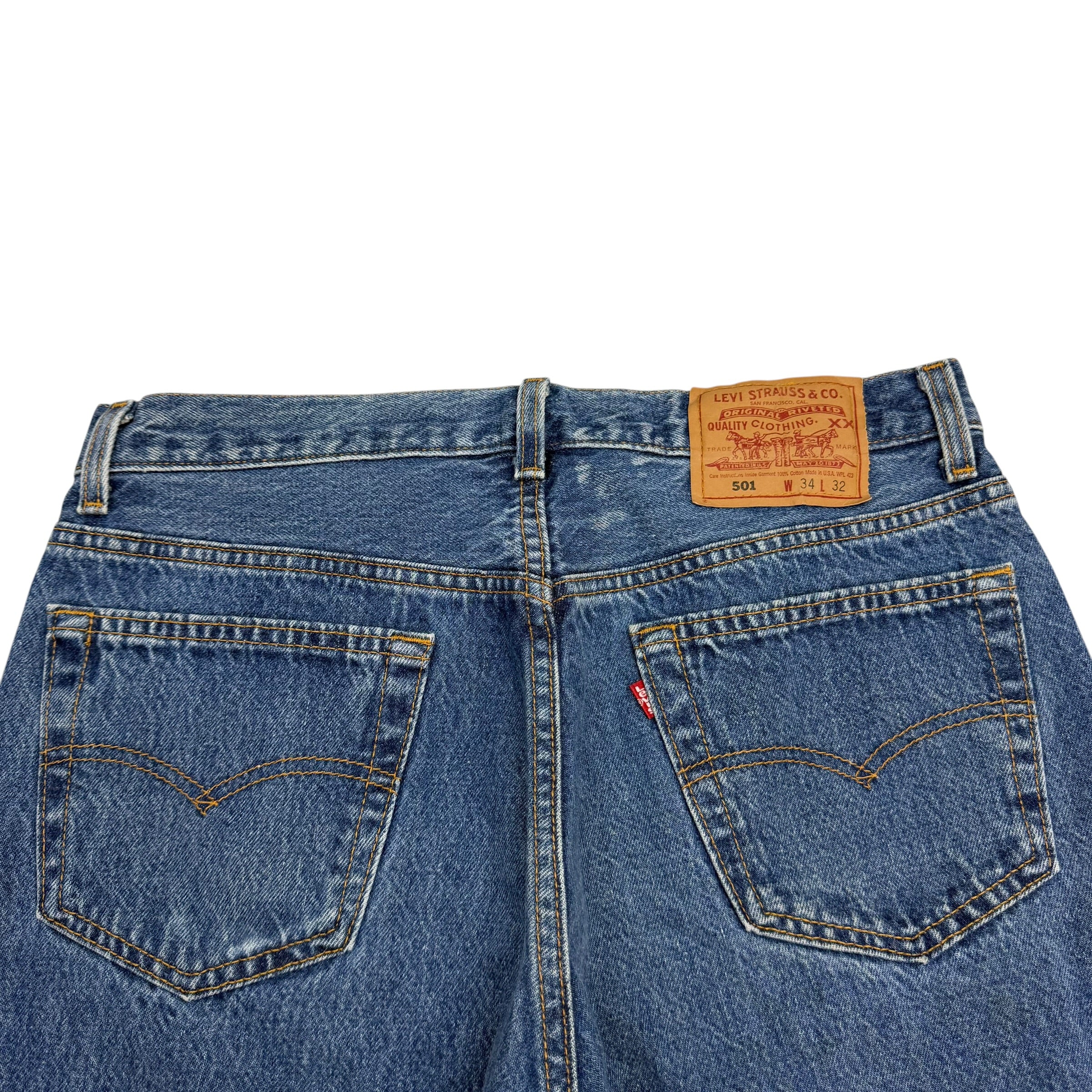 Vintage Levi’s 501 Denim Jeans Blue