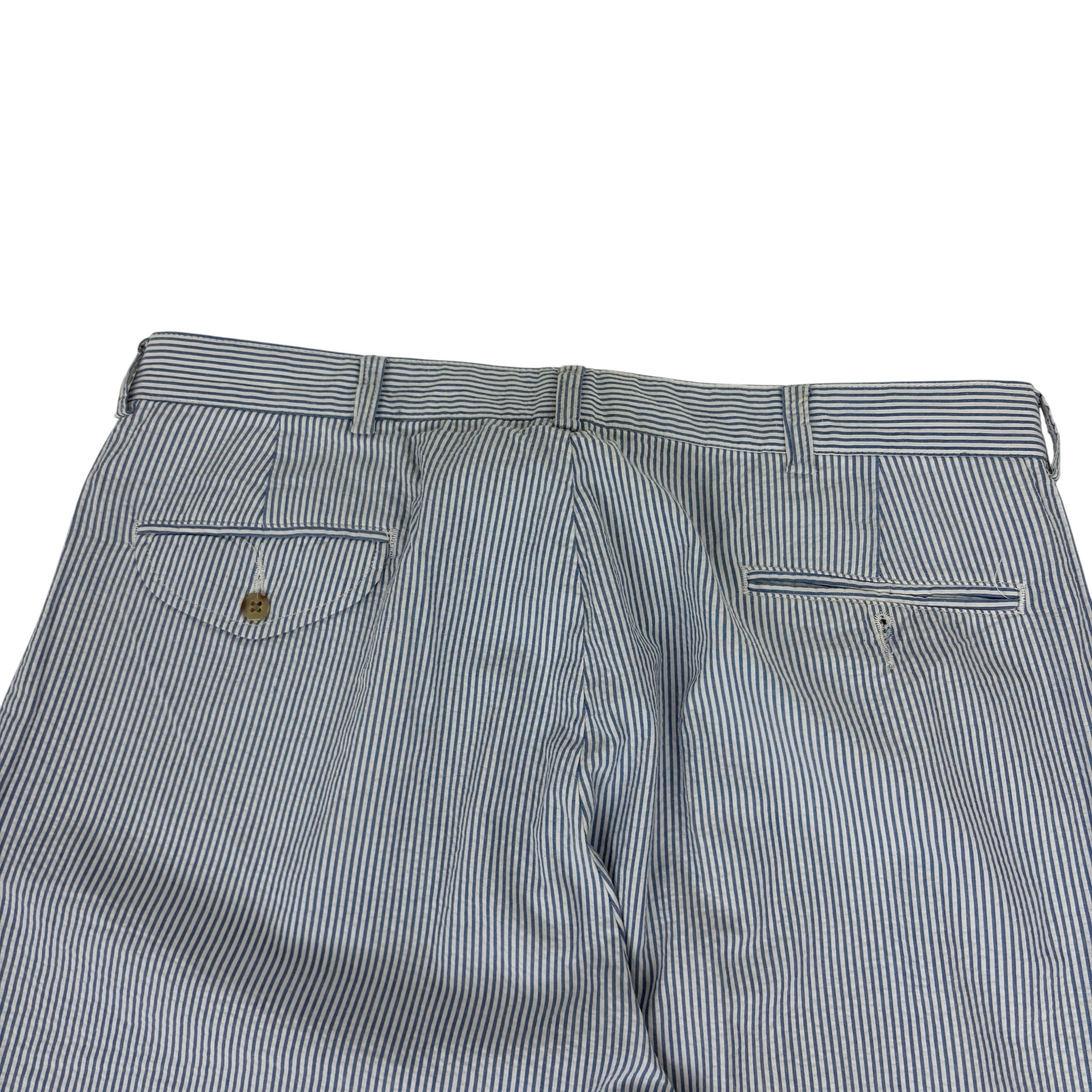 Vintage Polo Ralph Lauren Striped Seersucker Suffield Chino Pants Striped