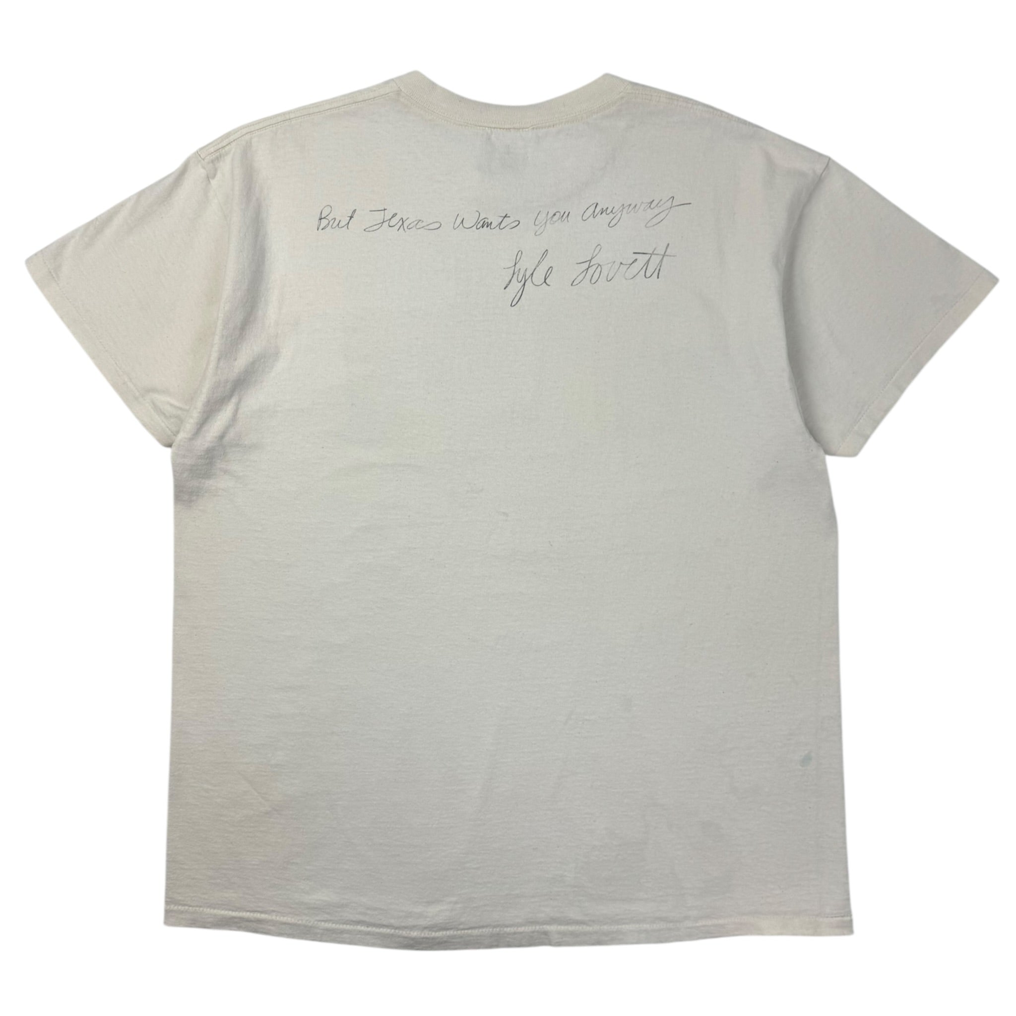 Vintage Lyle Lovett “Texas…” Music  Artwork T-Shirt