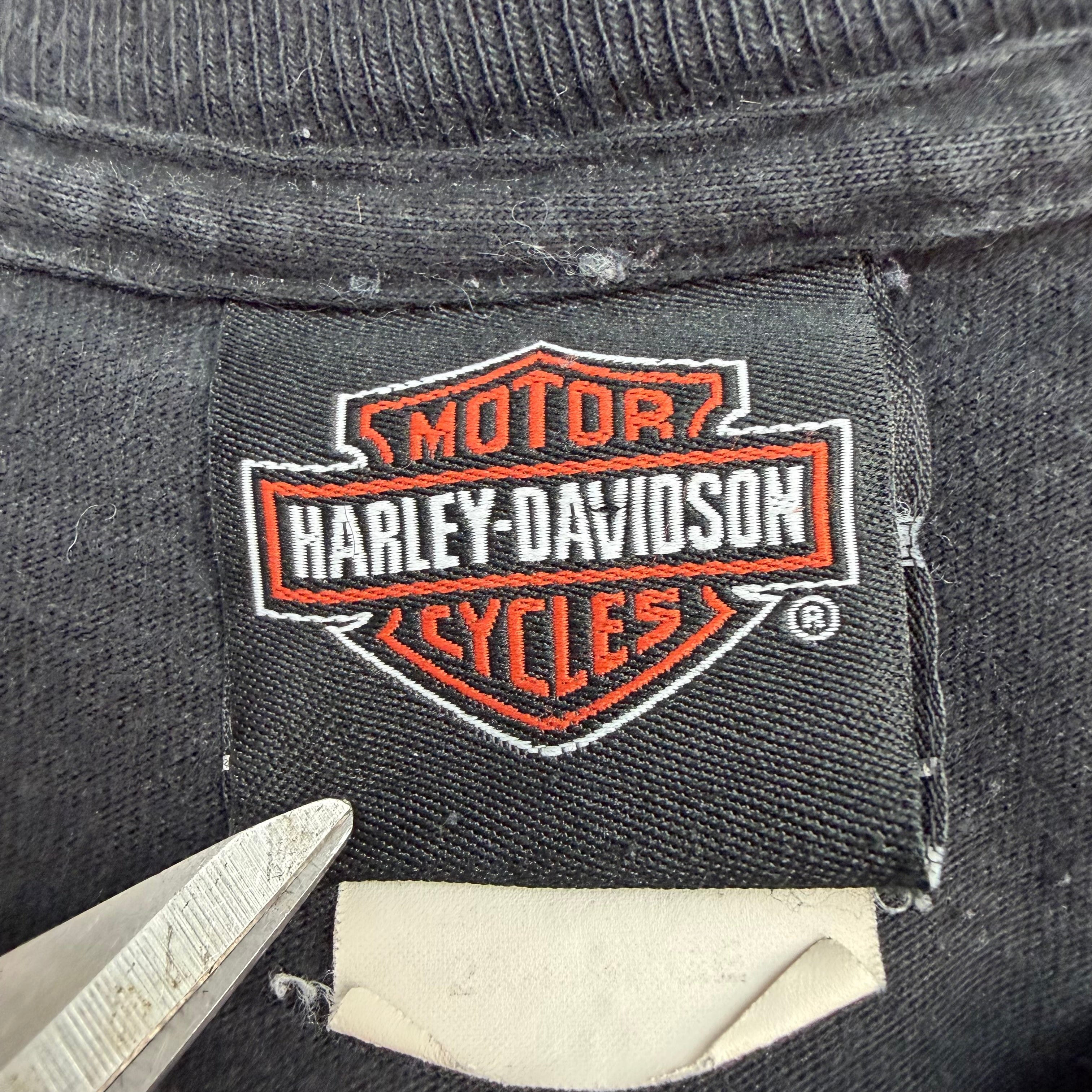 Harley Davidson Banff Wolf Longsleeve Black