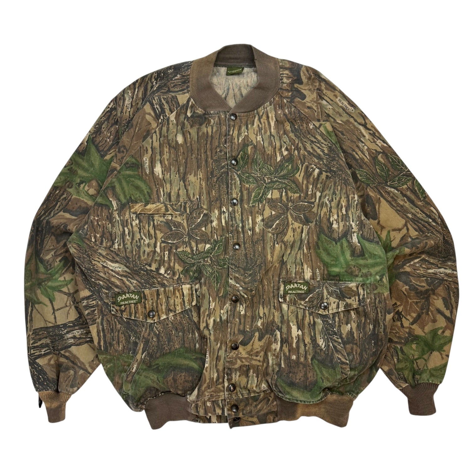 Vintage Spartan RealTree Button Up Jacket Camo