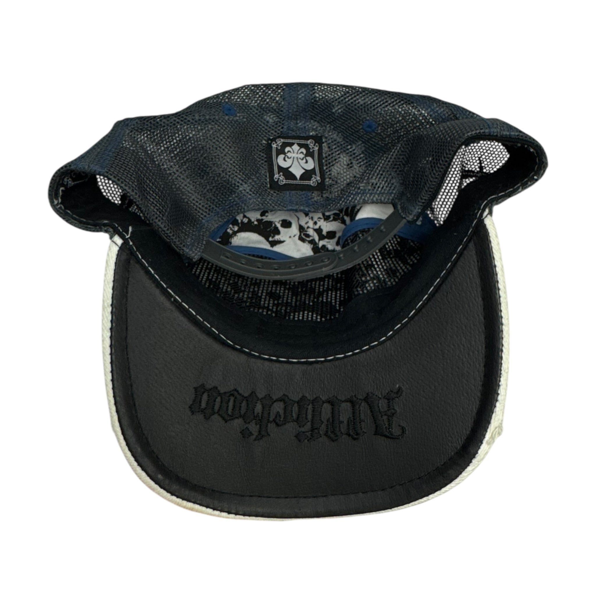 Vintage Y2K Affliction Skull Surf Hat