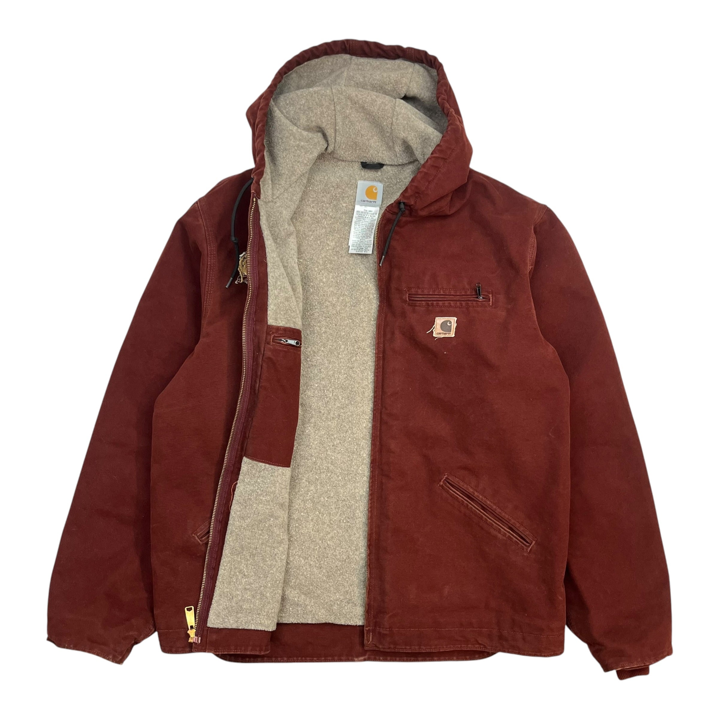 Vintage Carhartt Sierra Sherpa Lined Clay