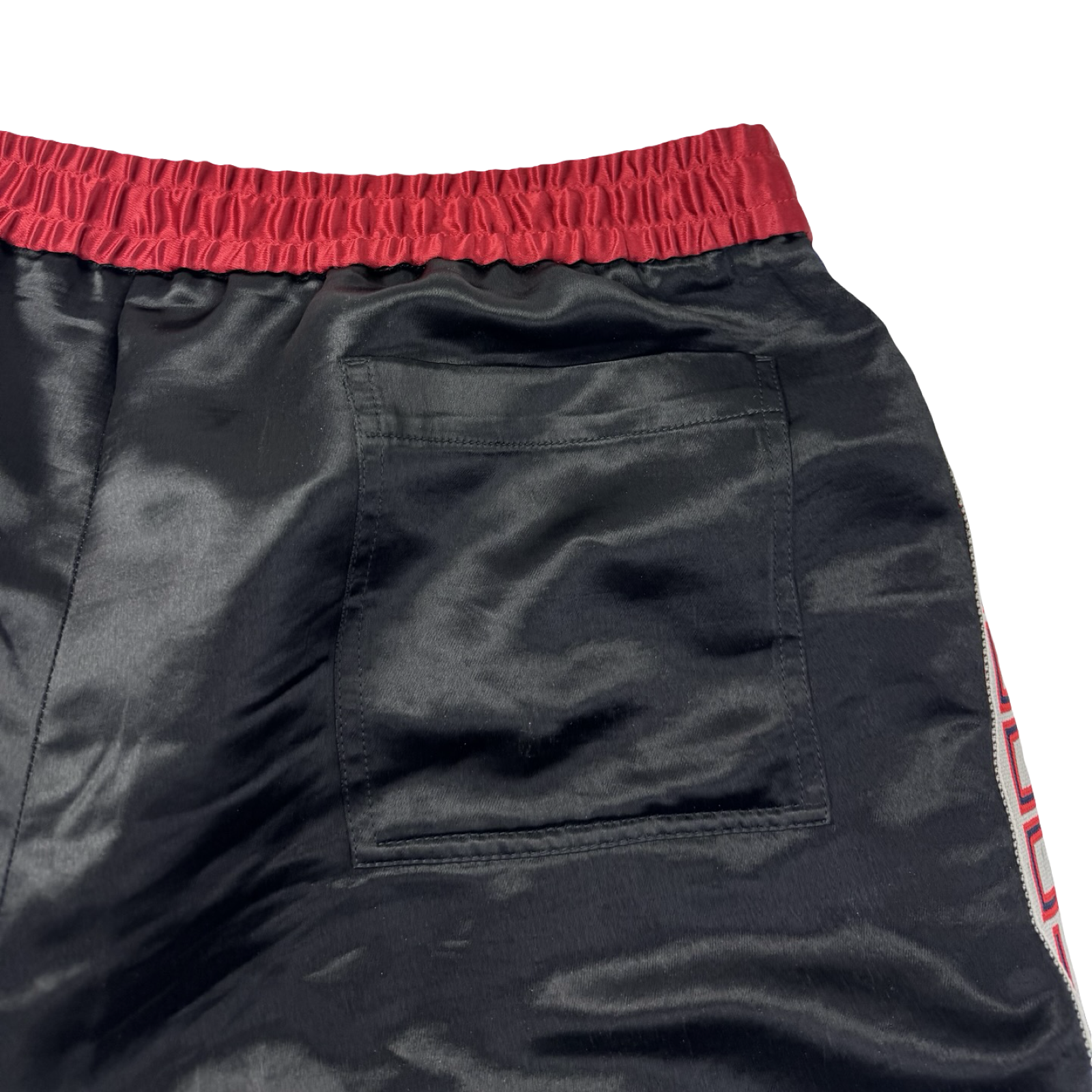 Gucci Logo Tape Acetate Shorts
