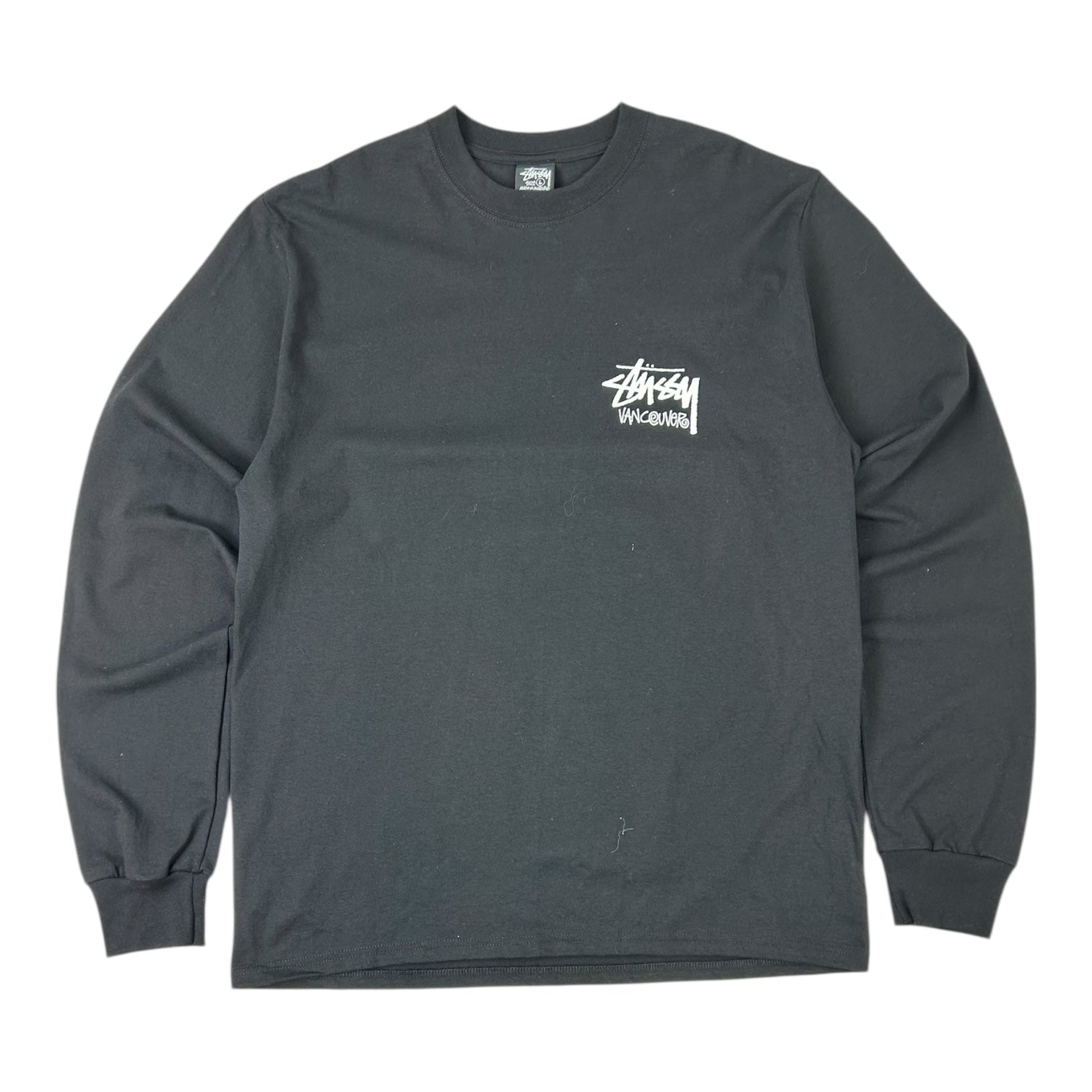 Stussy Vancouver Chapter Long Sleeve Shirt Black