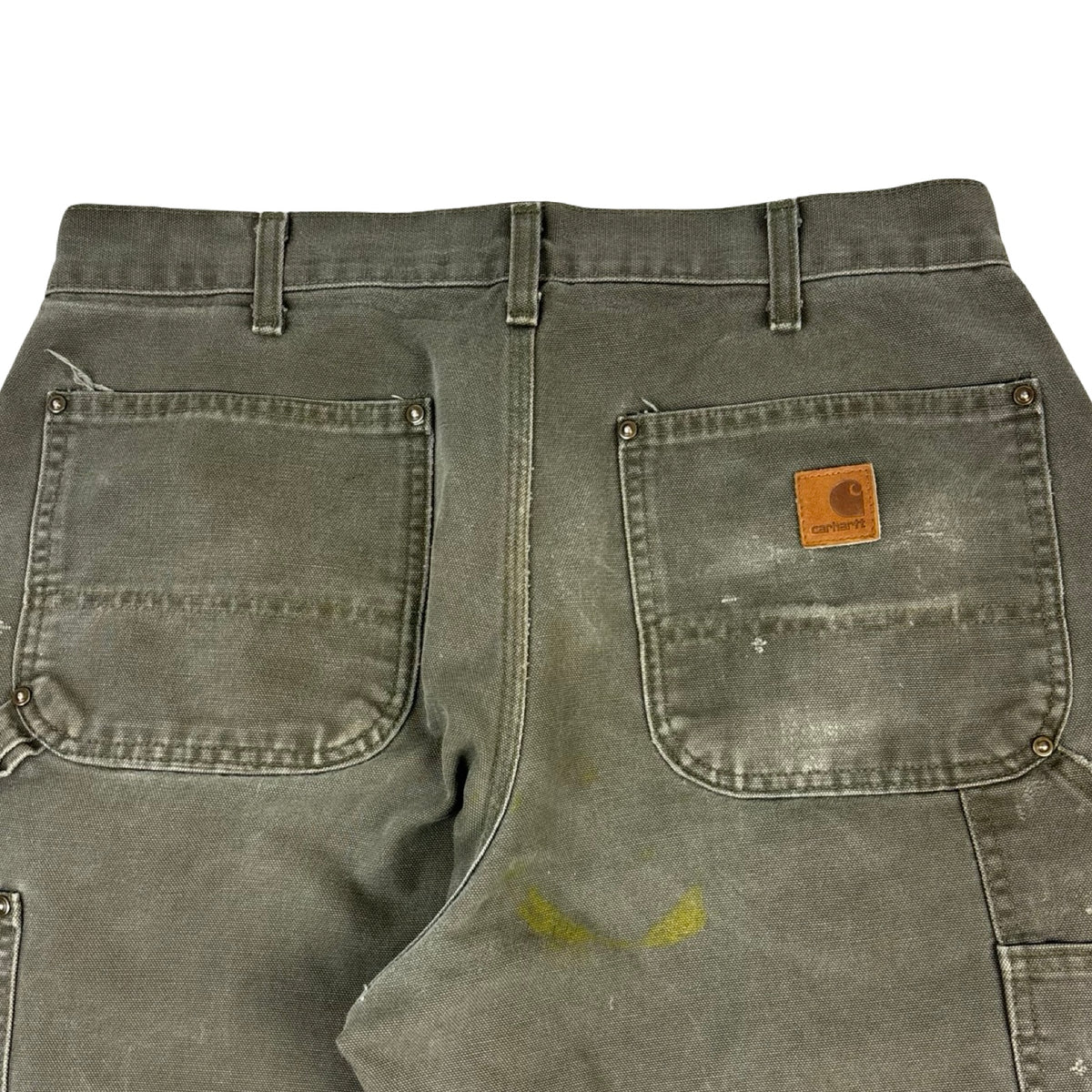Vintage Carhartt Carpenter Double Knee Pant Moss Green