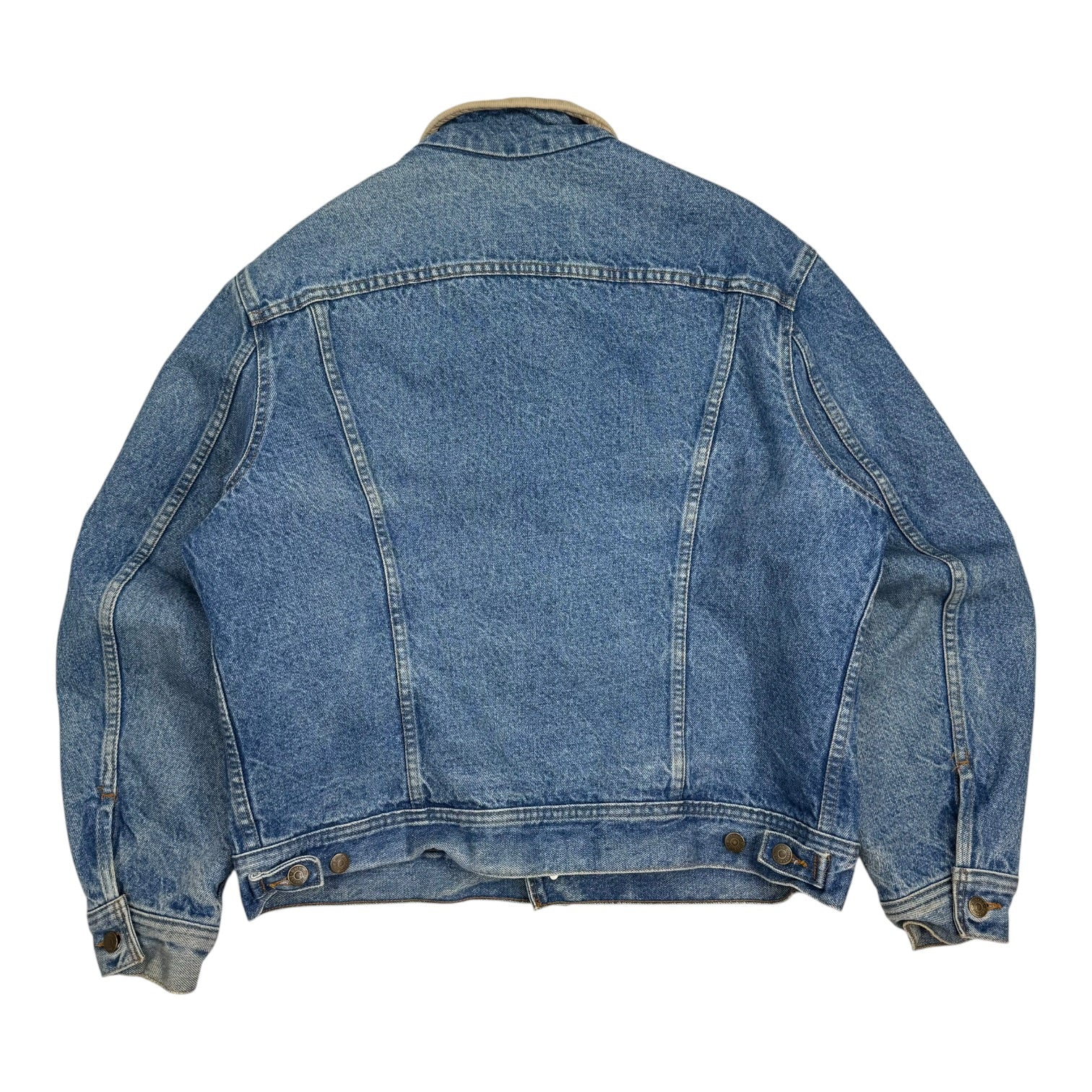 Vintage Mustang Storm Rider Denim Jacket Medium Wash