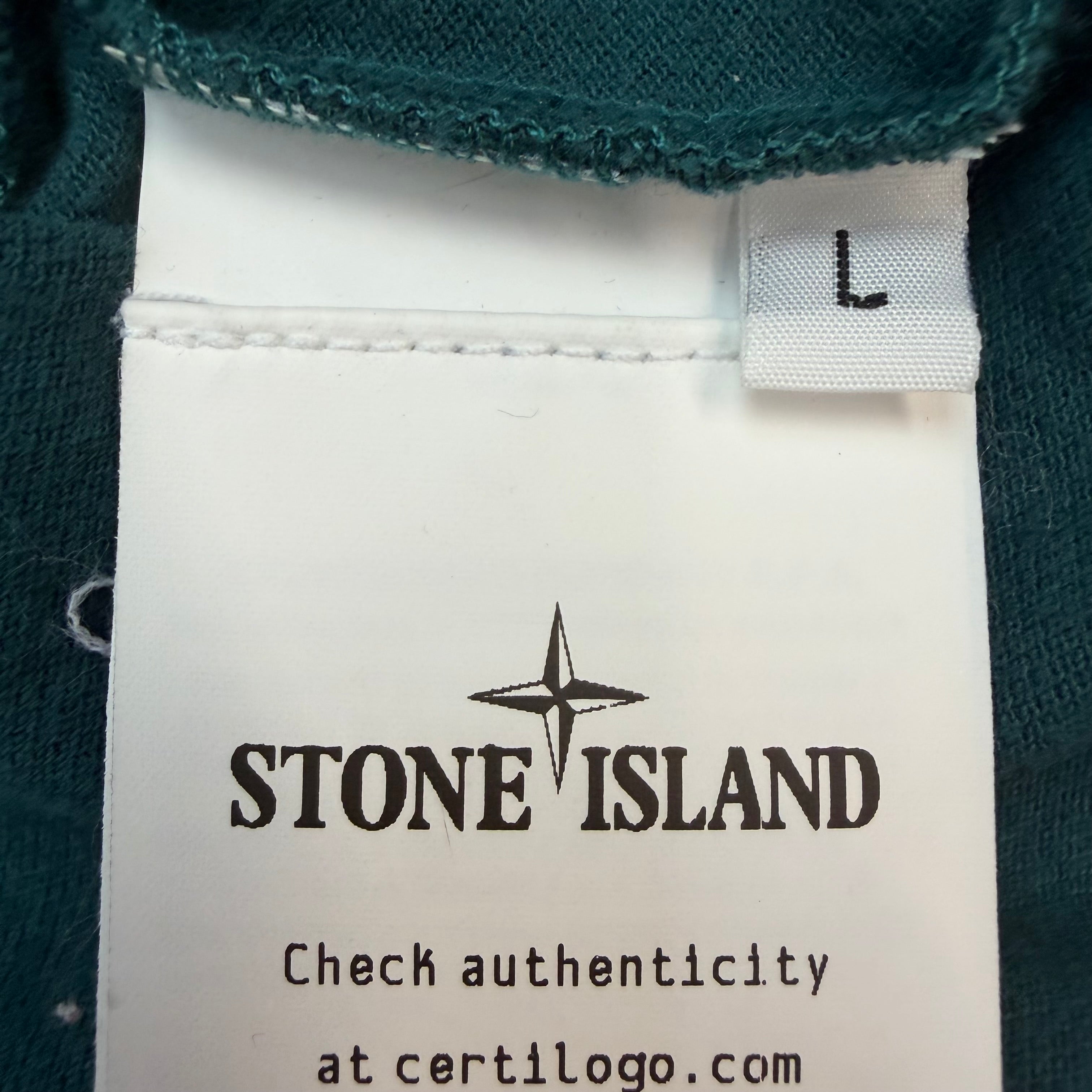 Stone Island Polo Shirt Teal