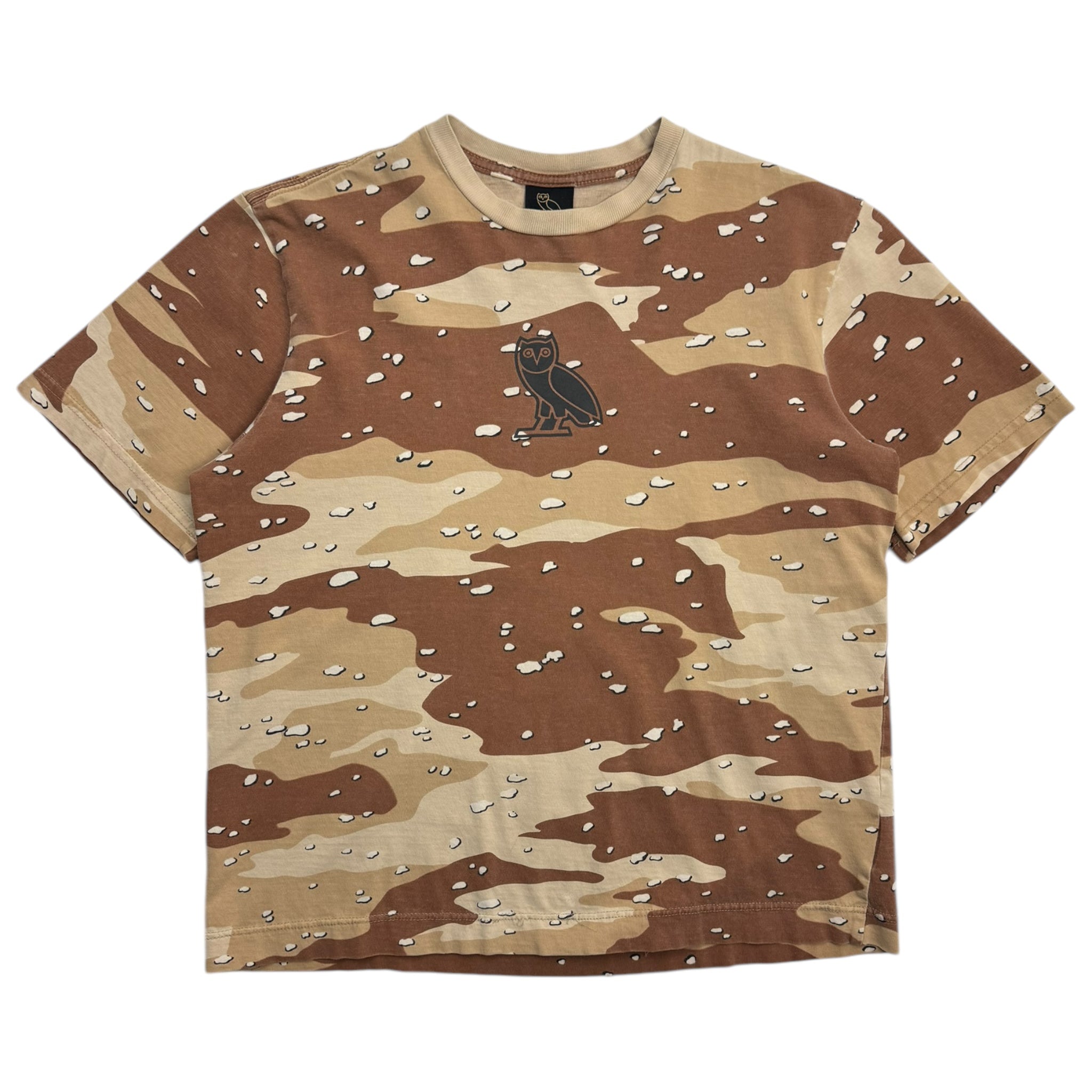 OVO Desert Camo Centre Logo Tee