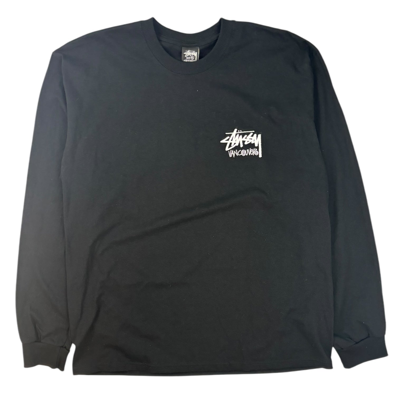 Stussy Vancouver Chapter LS T-Shirt Black