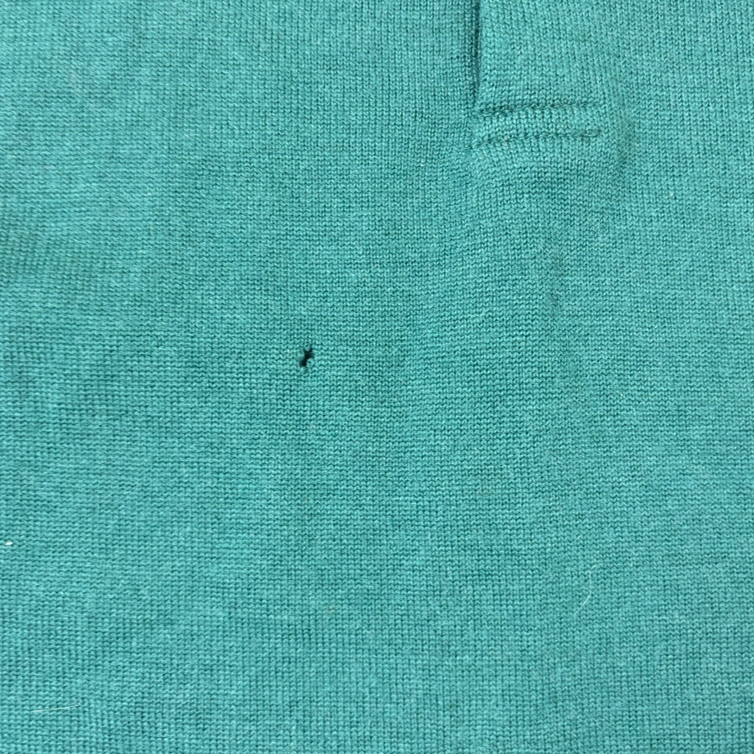 Vintage Gap Henley Knit Sweater Green