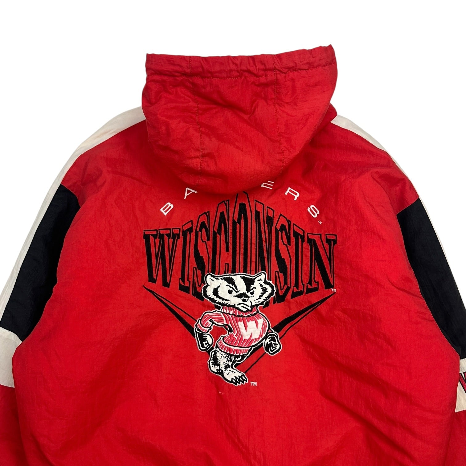 Vintage Nutmeg Wisconsin Badgers Jacket Red