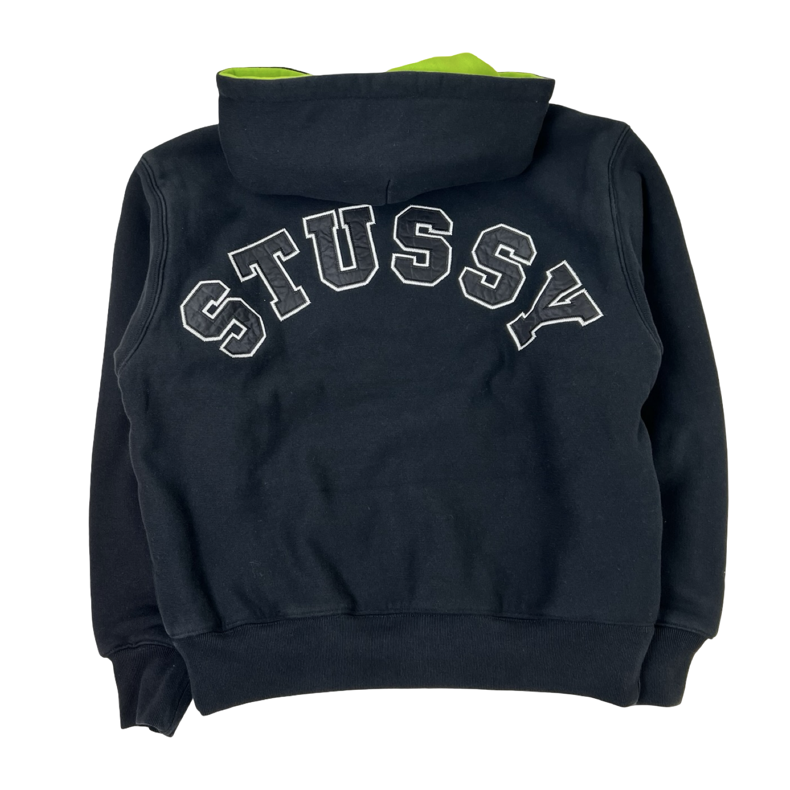 Stussy Double Faced Zip Up Hoodie