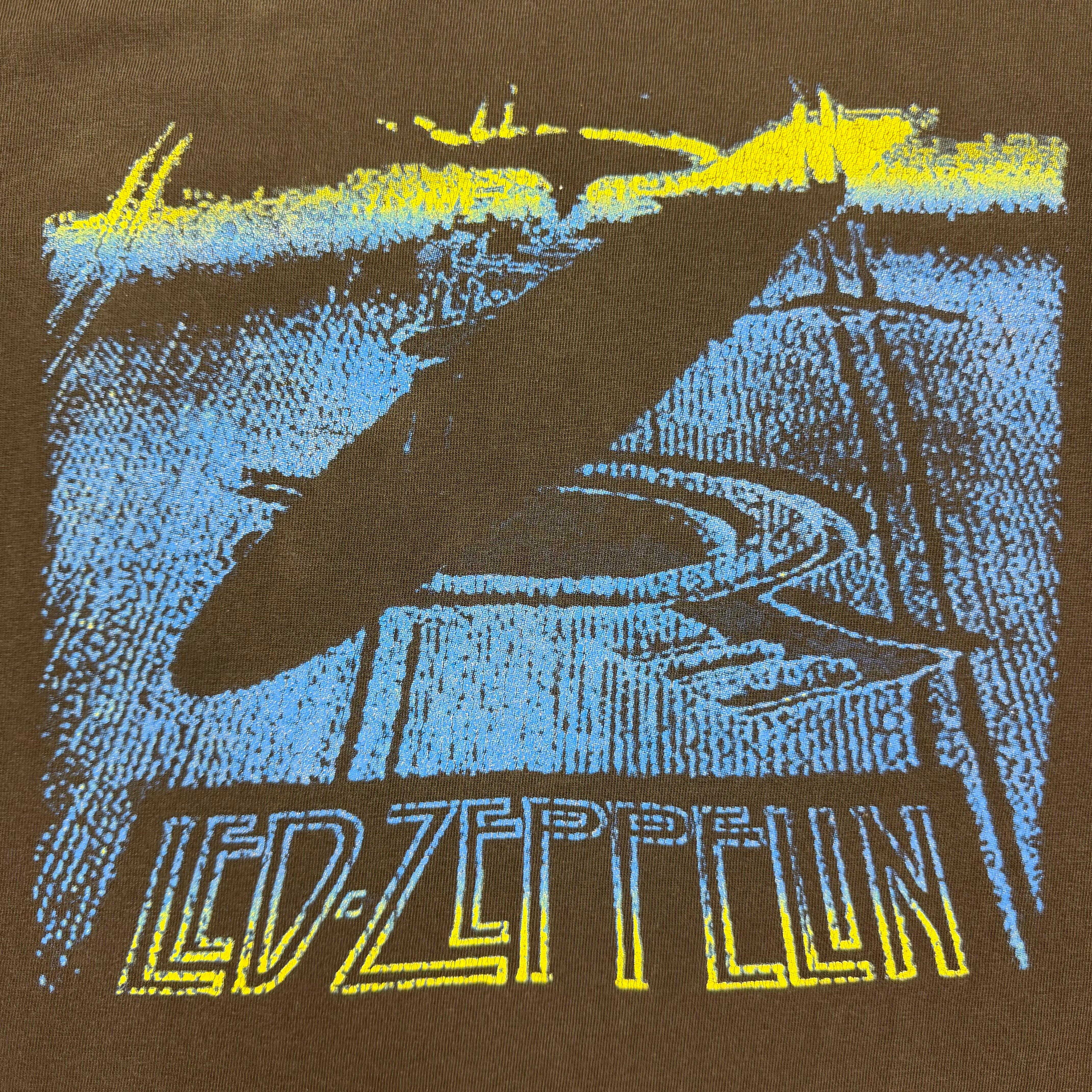 1995 Led Zeppelin Icarus Zoso Tee Black