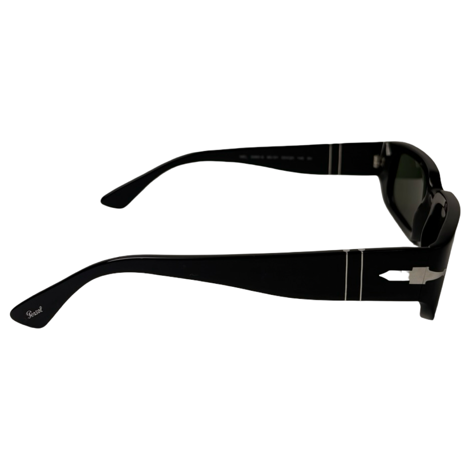 Persol Mel Sunglasses Gloss Black/Grey