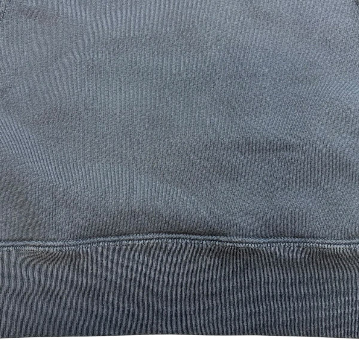 Balenciaga Corporate Logo Hoodie Washed Blue
