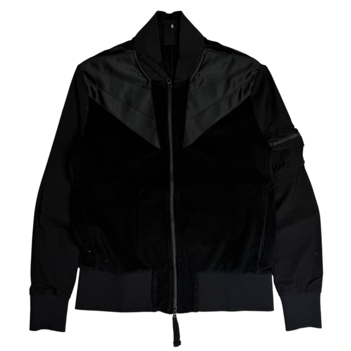 Thom/krom Fleece Hybrid Jacket Black