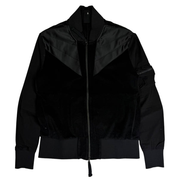 Thom/krom Fleece Hybrid Jacket Black
