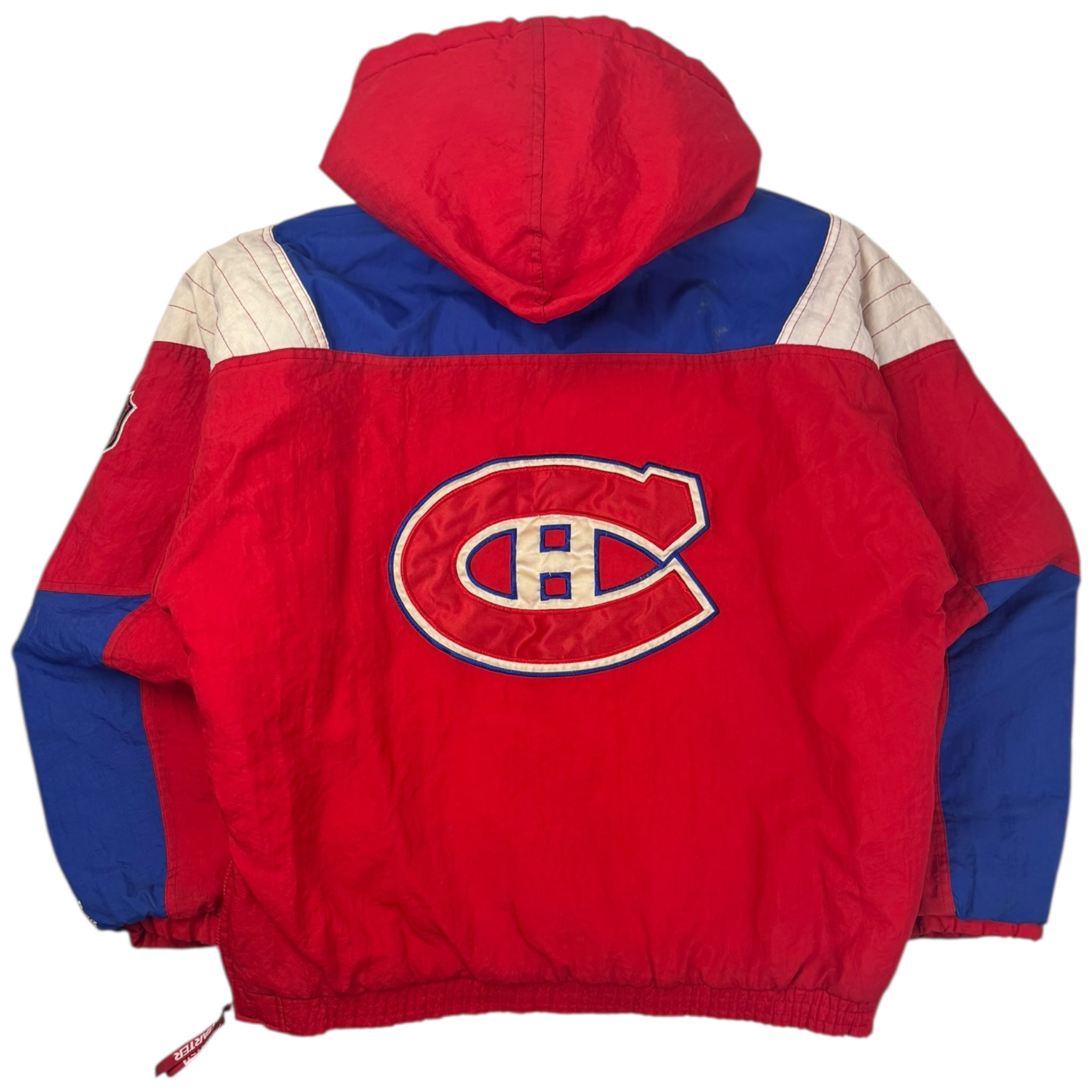 Vintage Montreal Canadiens Quarter Zip Starter Jacket