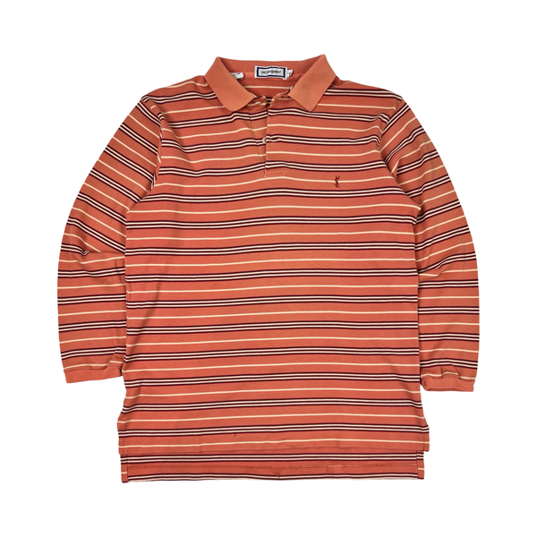 Vintage Yves Saint Laurent Long Sleeve Polo Shirt