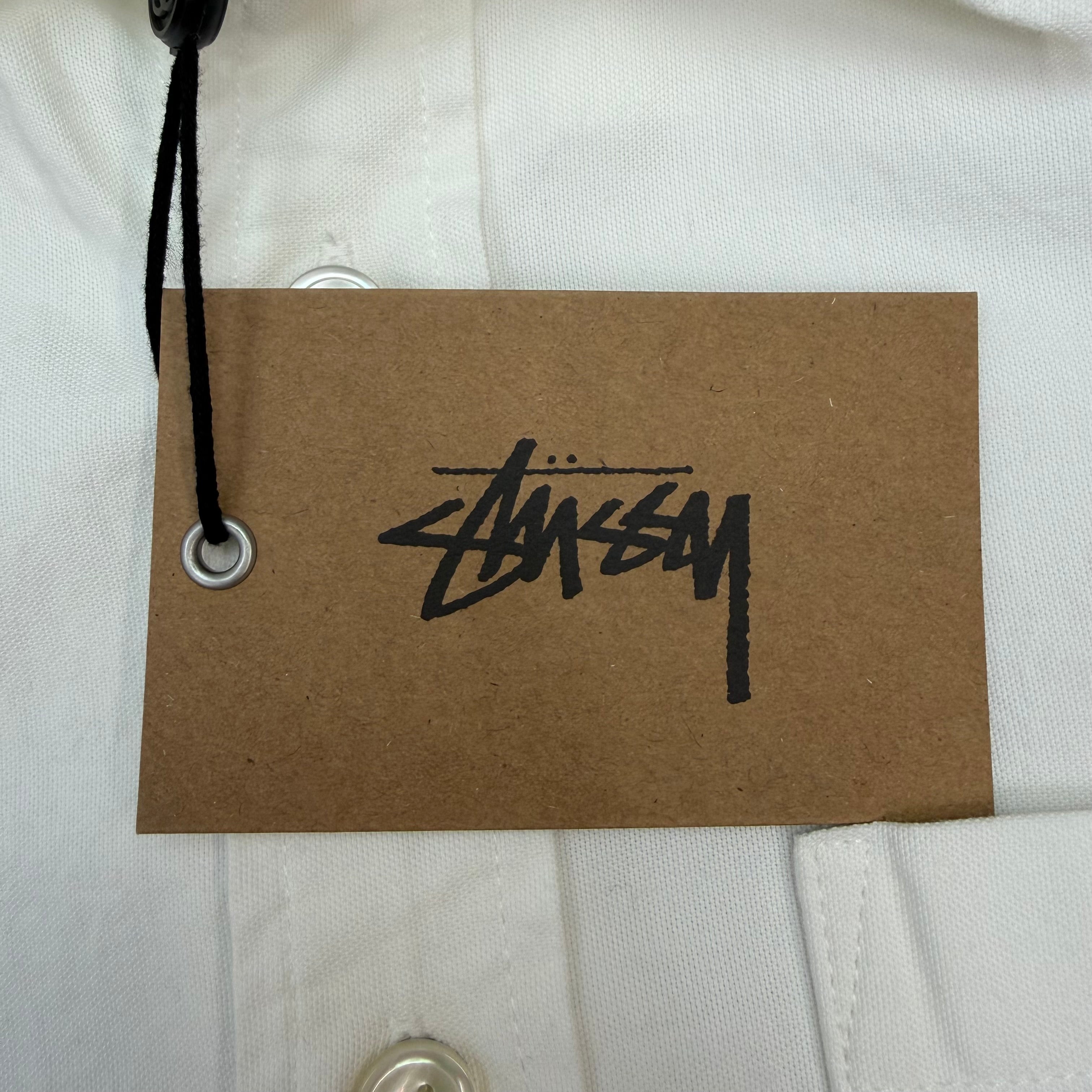 Stussy Oxford LS Button Up Shirt White