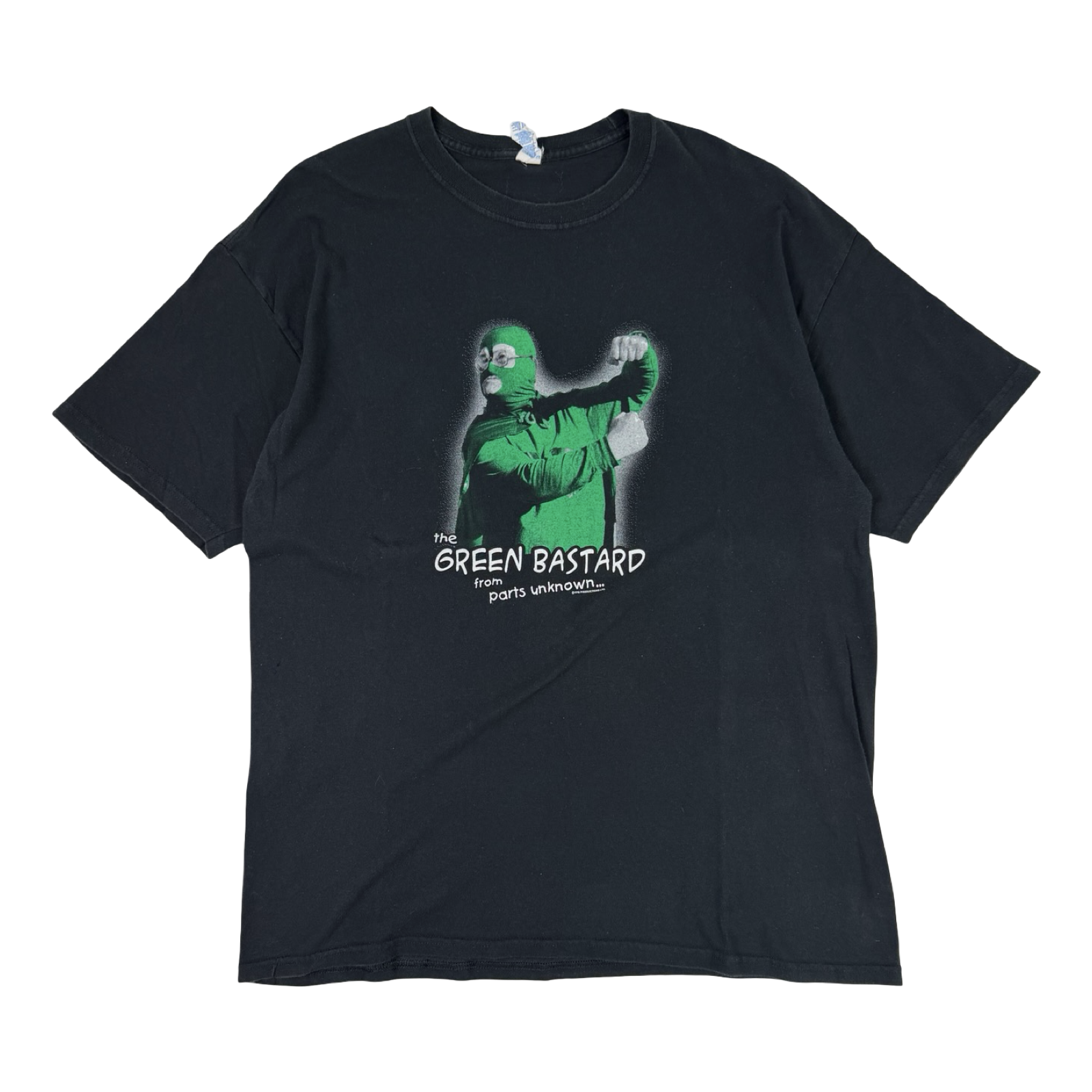 Vintage Trailer Park Boys Green Bastard T-Shirt Black