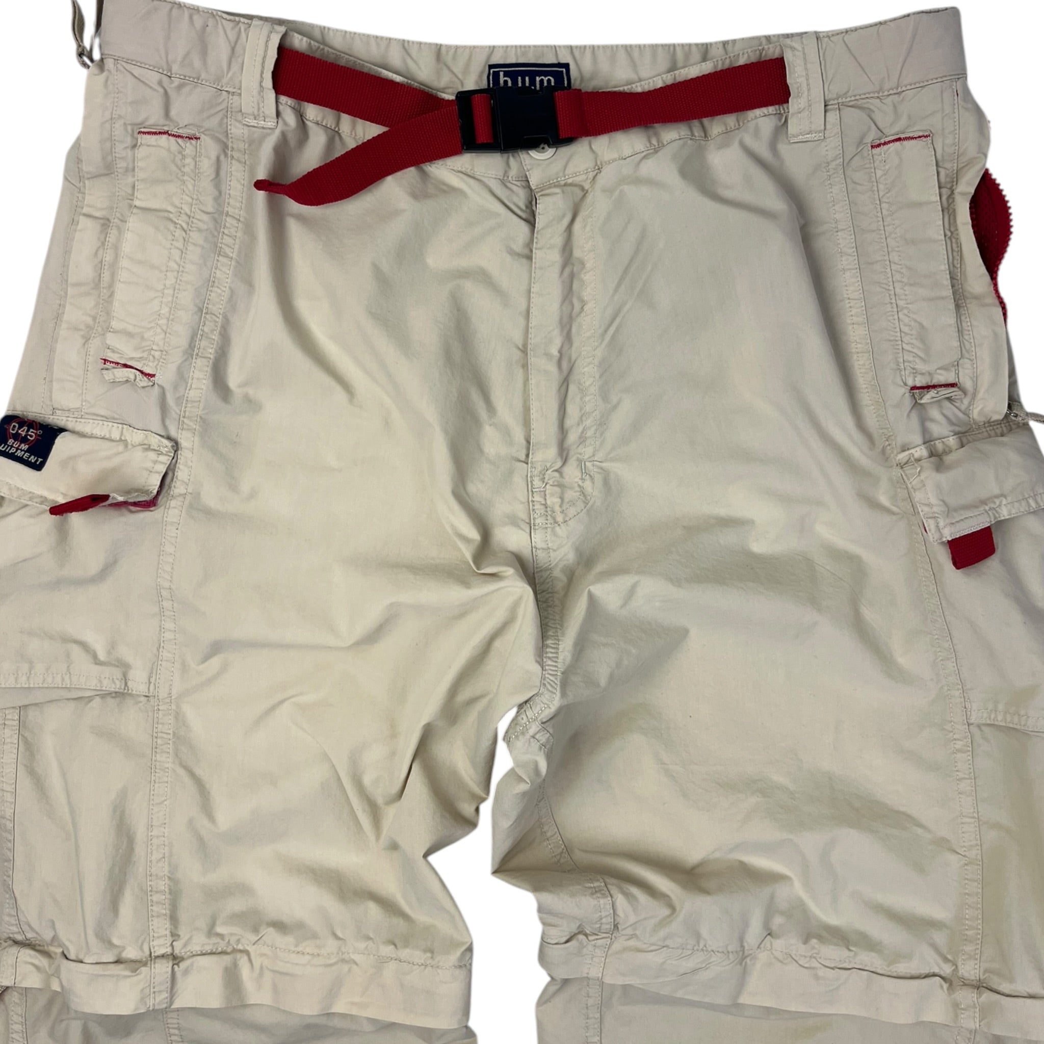 Vintage Y2K BUM Equipment Zip off Tech Cargos