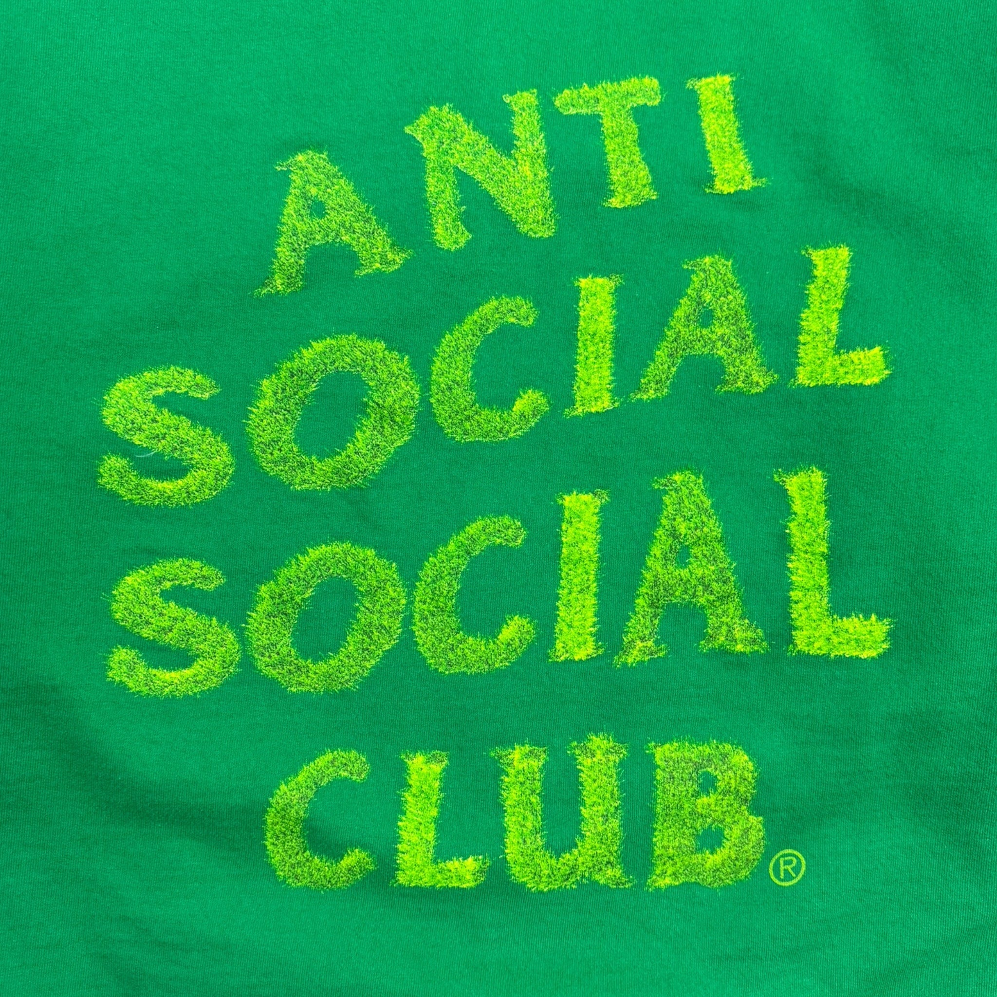 Anti Social Social Club Green Grass Hoodie