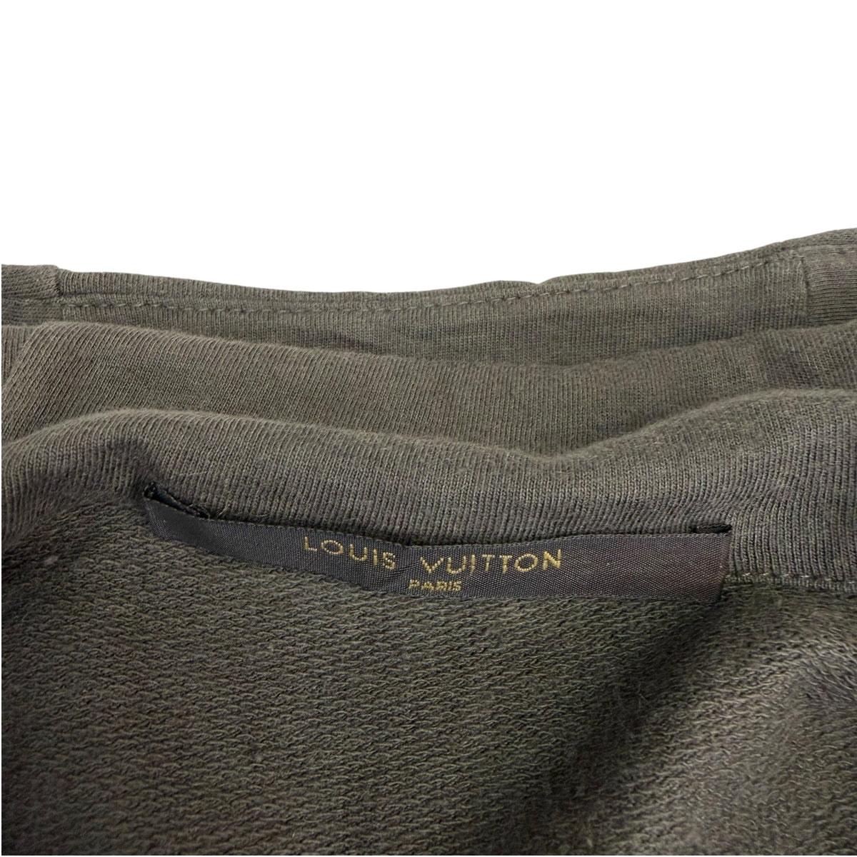 Louis Vuitton Button Up Hooded Cardigan Brown