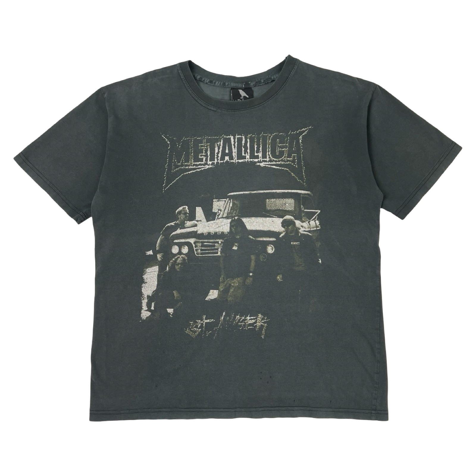 Vintage Metallica T-Shirt Faded Grey