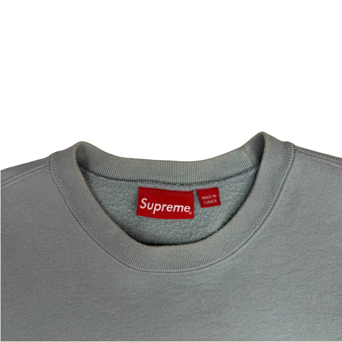 SS22 Supreme Small Box Logo Crewneck Mint