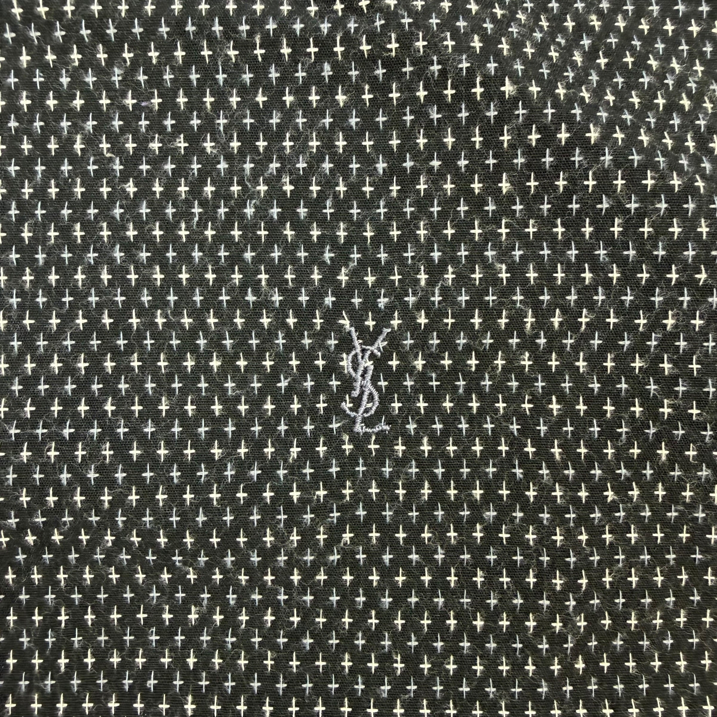 Vintage Yves Saint Laurent Button Up Black