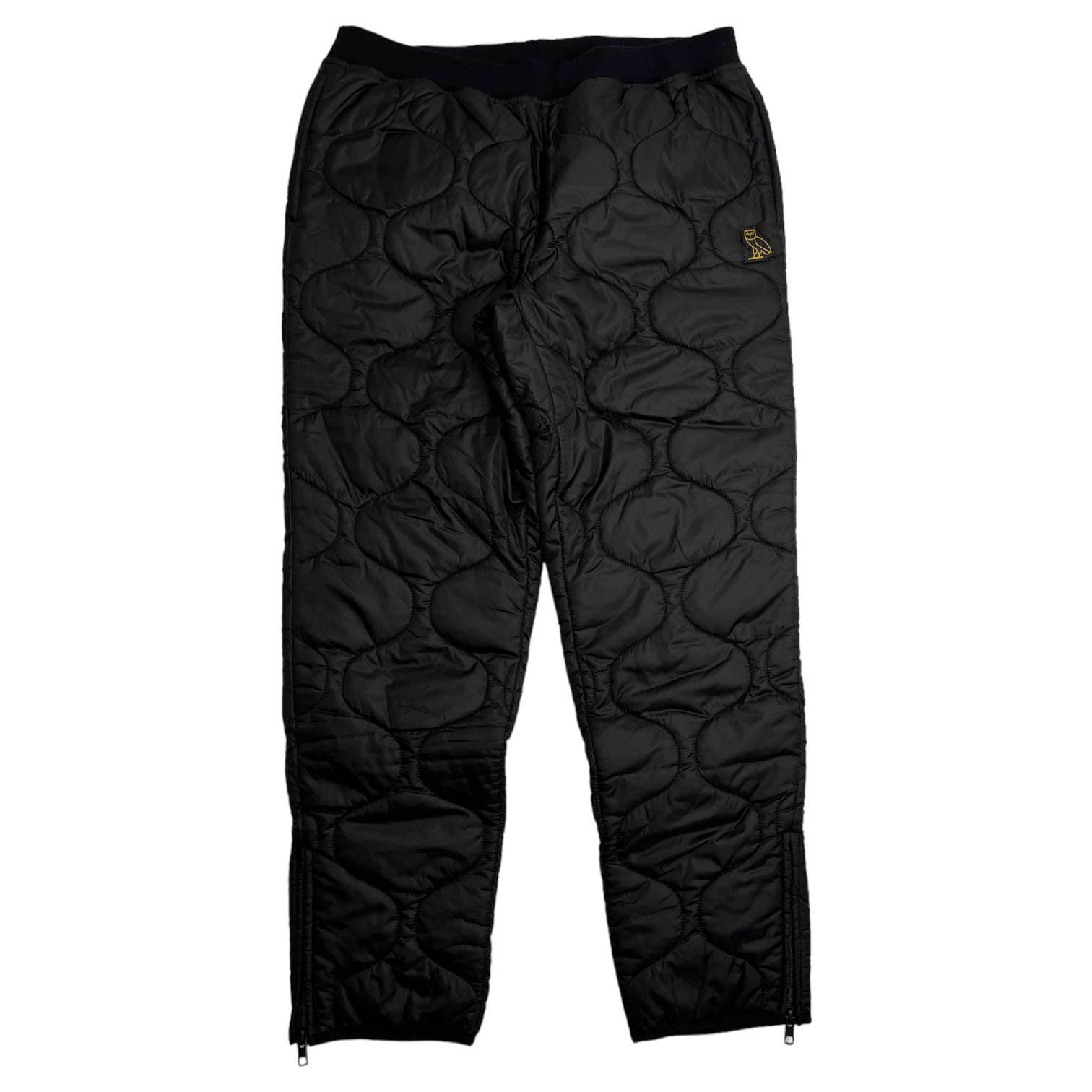 OVO Puffer Sweatpants Black