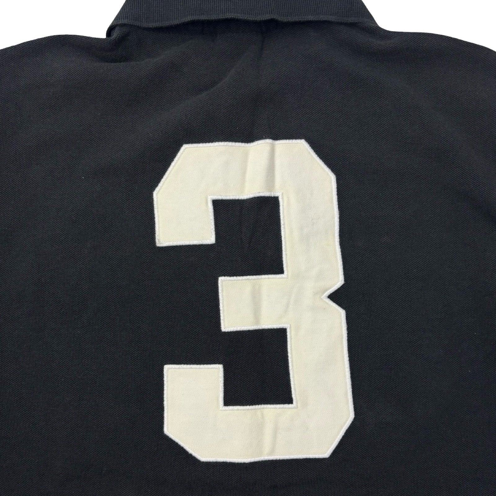 Vintage Polo Ralph Lauren Big Pony Polo Black