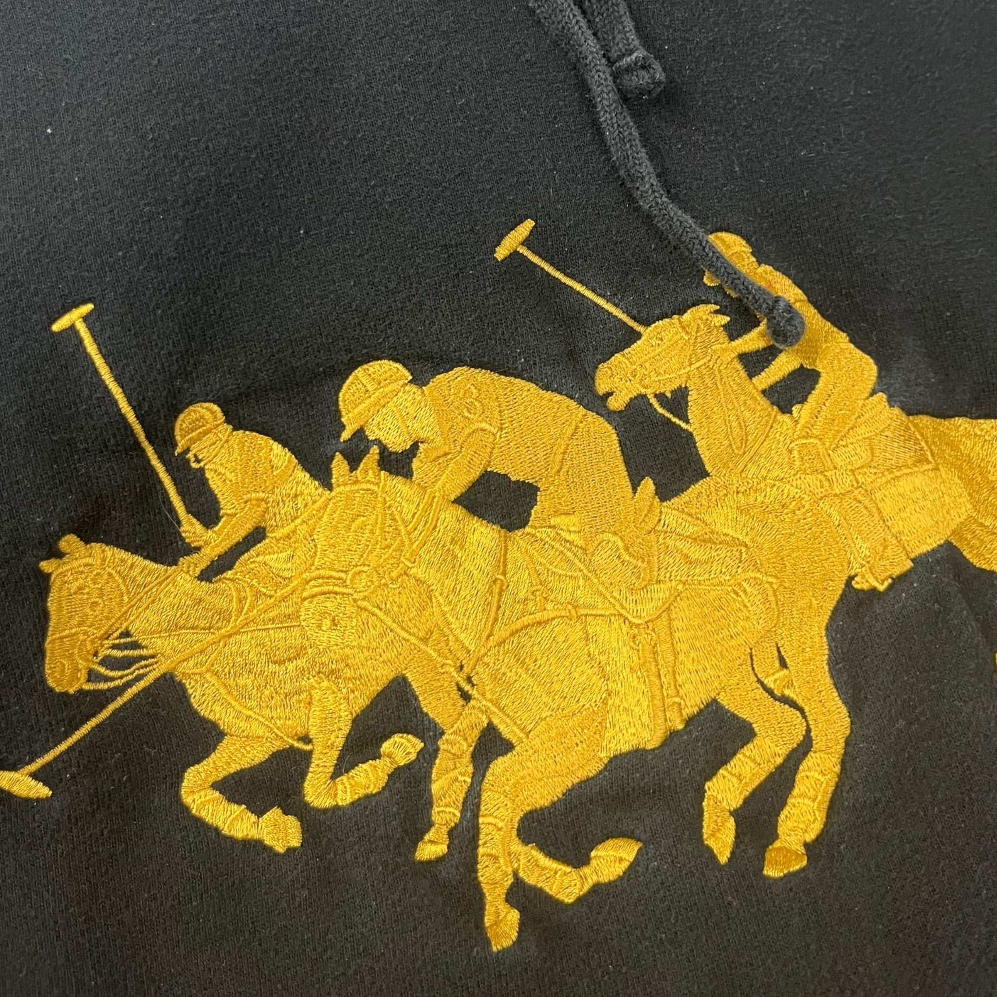 Polo Ralph Lauren Mega Pullover Hoodie Black