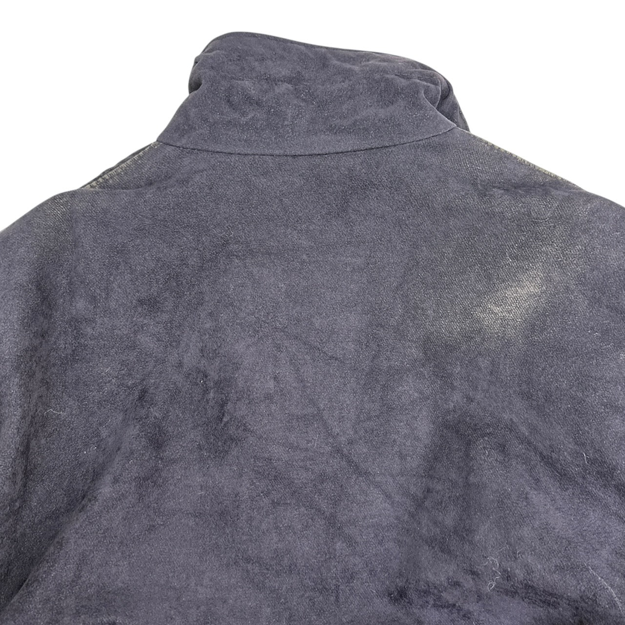 Vintage PE Suede Bomber Jacket Navy