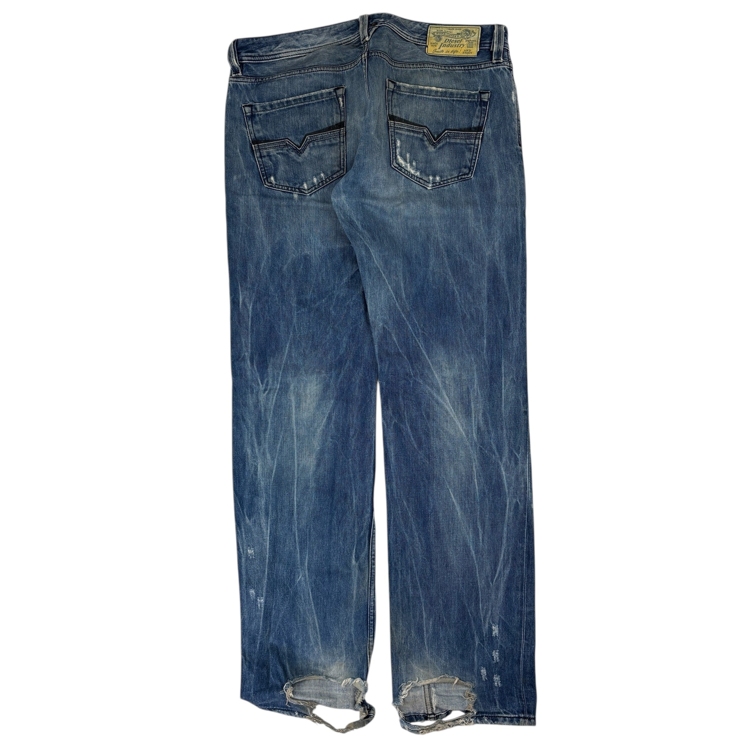 Vintage Diesel Straight Fit Light Wash Denim