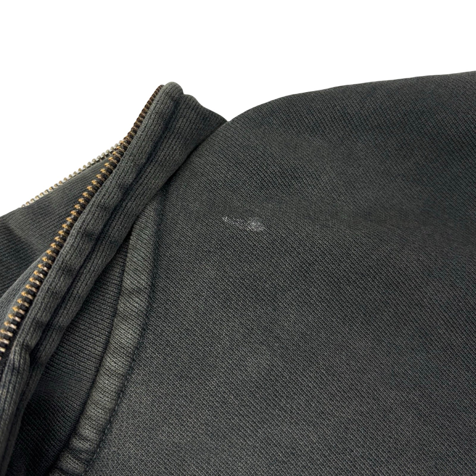 Entire Studios Full Zip Hoodie Washed Black