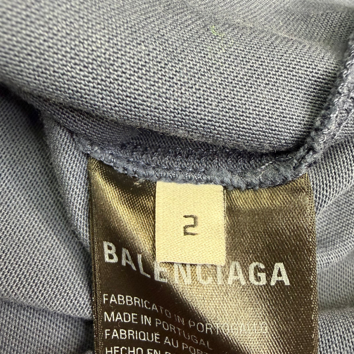 Balenciaga Crypto Tee Navy