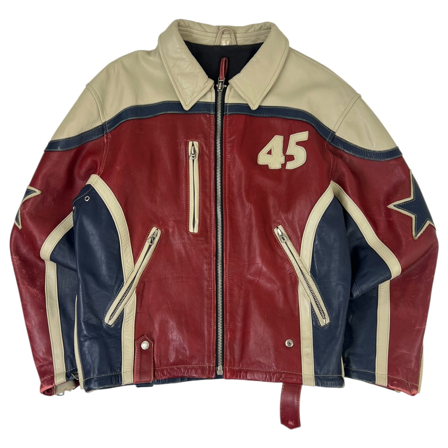 Vintage Zino & Judy Leather ‘45’ Jacket