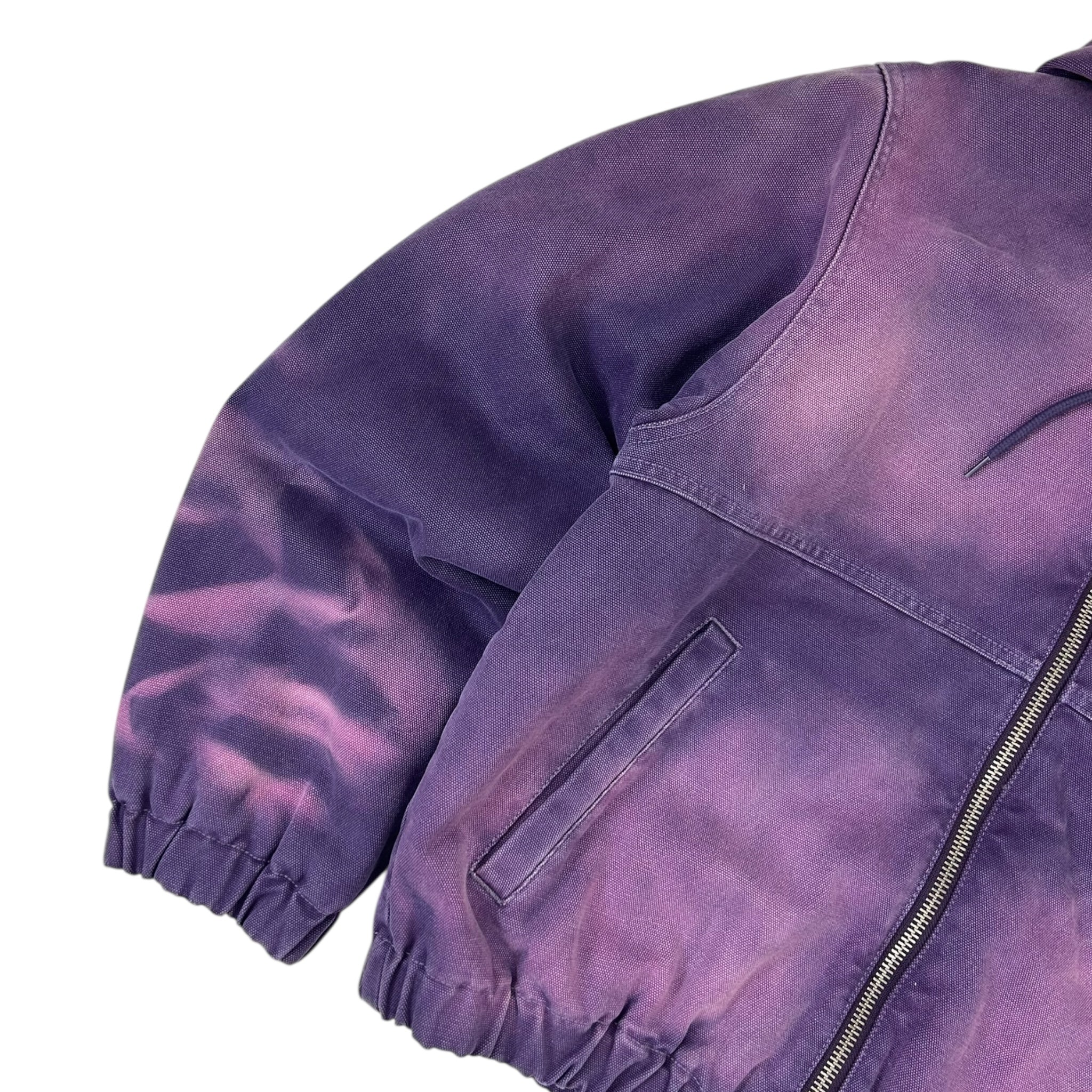 Stussy Over Dyed Work Jacket Purple