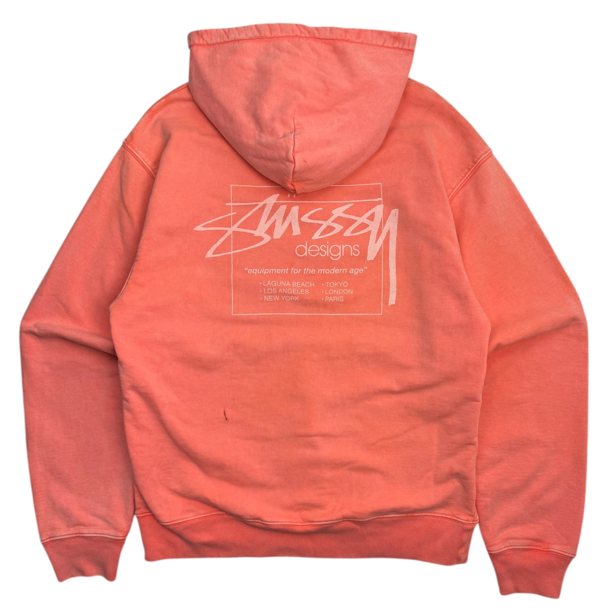 Stussy International Pullover Hoodie Coral